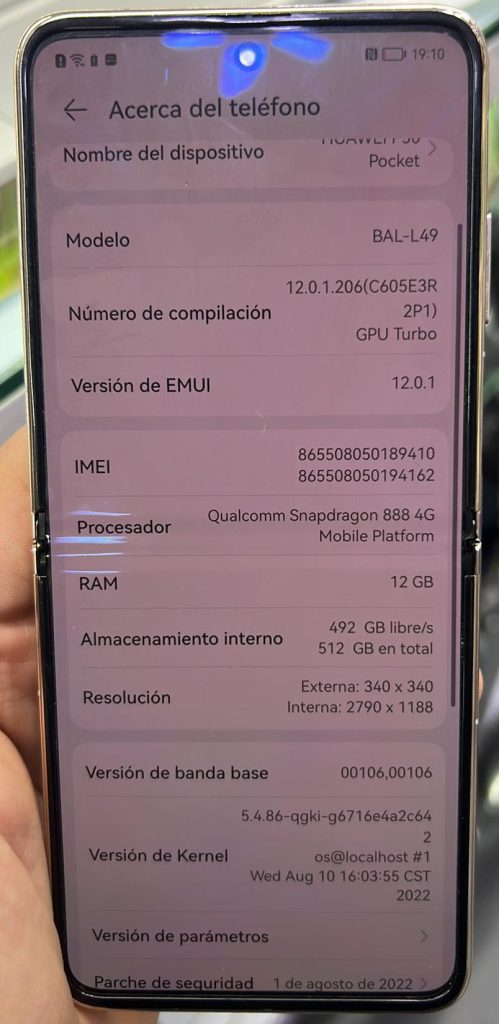 Huawei P Pocket Chip Is Damaged Repair Solution Remote Service