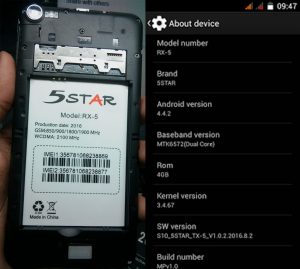 5Star RX-5 Flash File