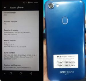Ice Phone i777 Flash File All Version Firmware Download