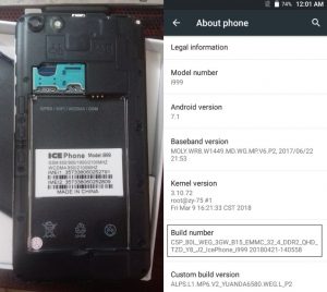 Ice Phone i999 Flash File All Version Firmware Download