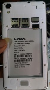 Lava iris 810 Flash File s110