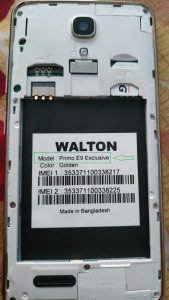 Walton Primo E9 Exclusive Flash File Firmware Download