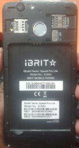 iBrit Speed Pro Lite Flash File Firmware Download