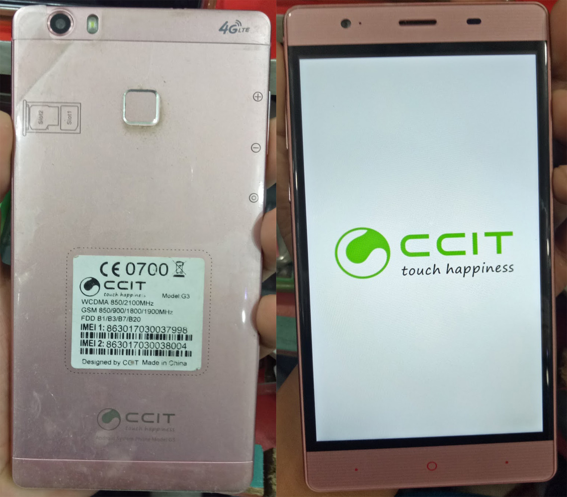 CCit G3 Flash File Firmware Download | EasyFlashFile