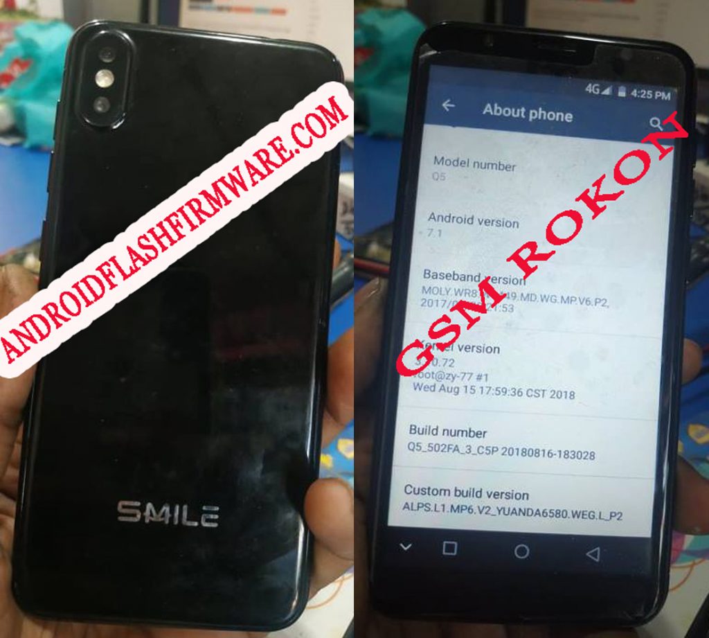 Smile Q5 Flash File Firmware Download | EasyFlashFile