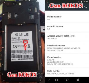 Smile Q8 Flash File Firmware Download