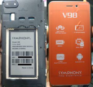 Symphony V98 Flash File