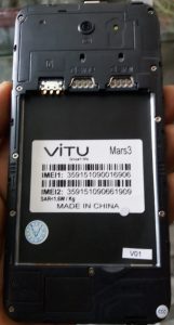 Vitu Mars 3 Flash File Firmware Download