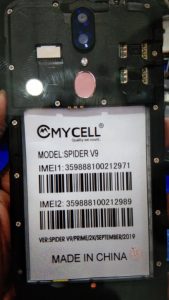 Mycell Spider V9 Flash File