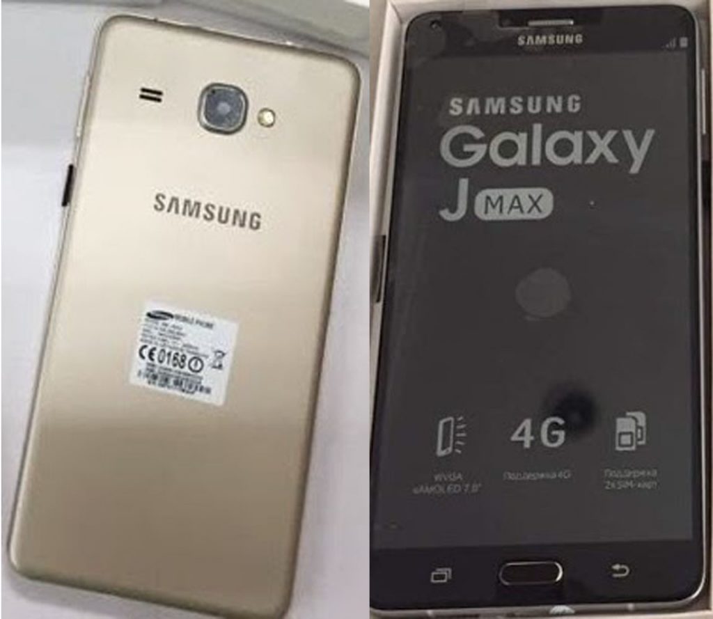 galaxy j max ram