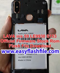 Lava LE9930 Flash File