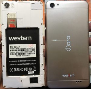 Western X1 Flash File Firmware Download