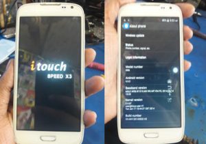 iTouch Speed X3 i956 Flash File