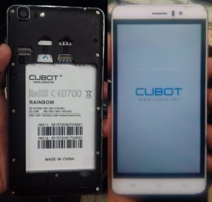 Cubot Rainbow Flash File Firmware Download