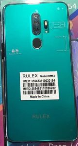 Rulex RM54 Flash File
