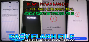 HUAWEI NOVA 9 NAM-LX9 HANG LOGO RESTART